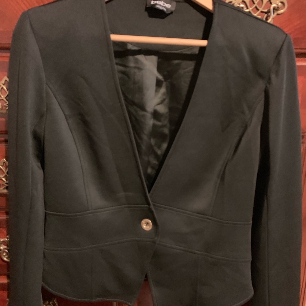 Bebe Black Blazer Size L